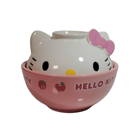 Vintage Hello Kitty Sanrio Noodle-Rice Bowl Tokyo Japan Rare Collectible 2004 - Picture 8 of 10